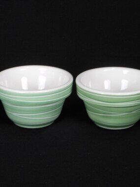 2 Dudson UK finest vitrified small baking dishes
